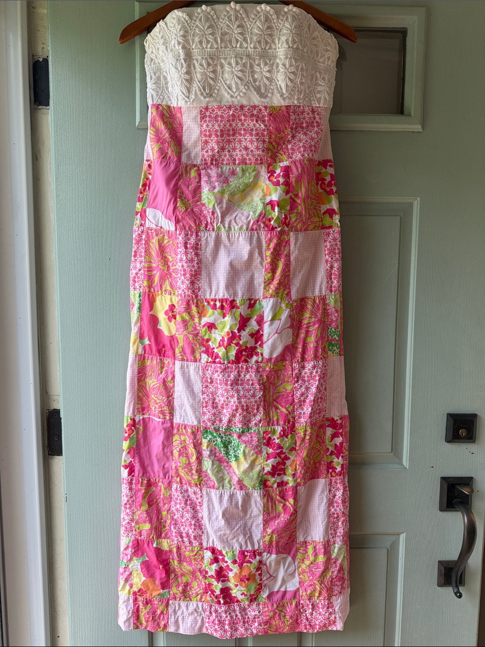*VINTAGE CLASSIC*             Lilly Pulitzer Eliette Patchwork